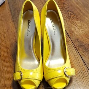 Yellow heels